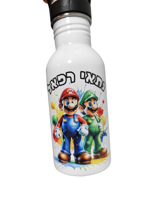 בקבוק נירוסטה 500 מיל במיתוג בבחירה אישית - שומר קור וחום