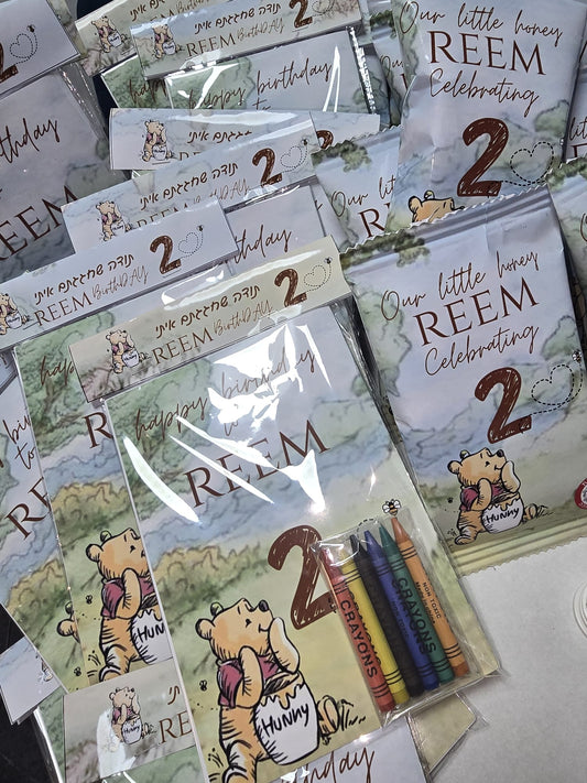 חוברת צביעה+ צבעים