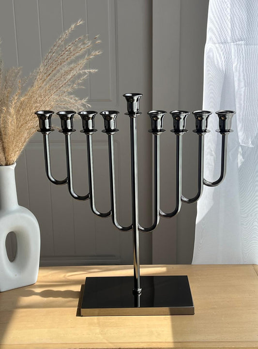 חנוכייה ניקל - ראש קריסטל