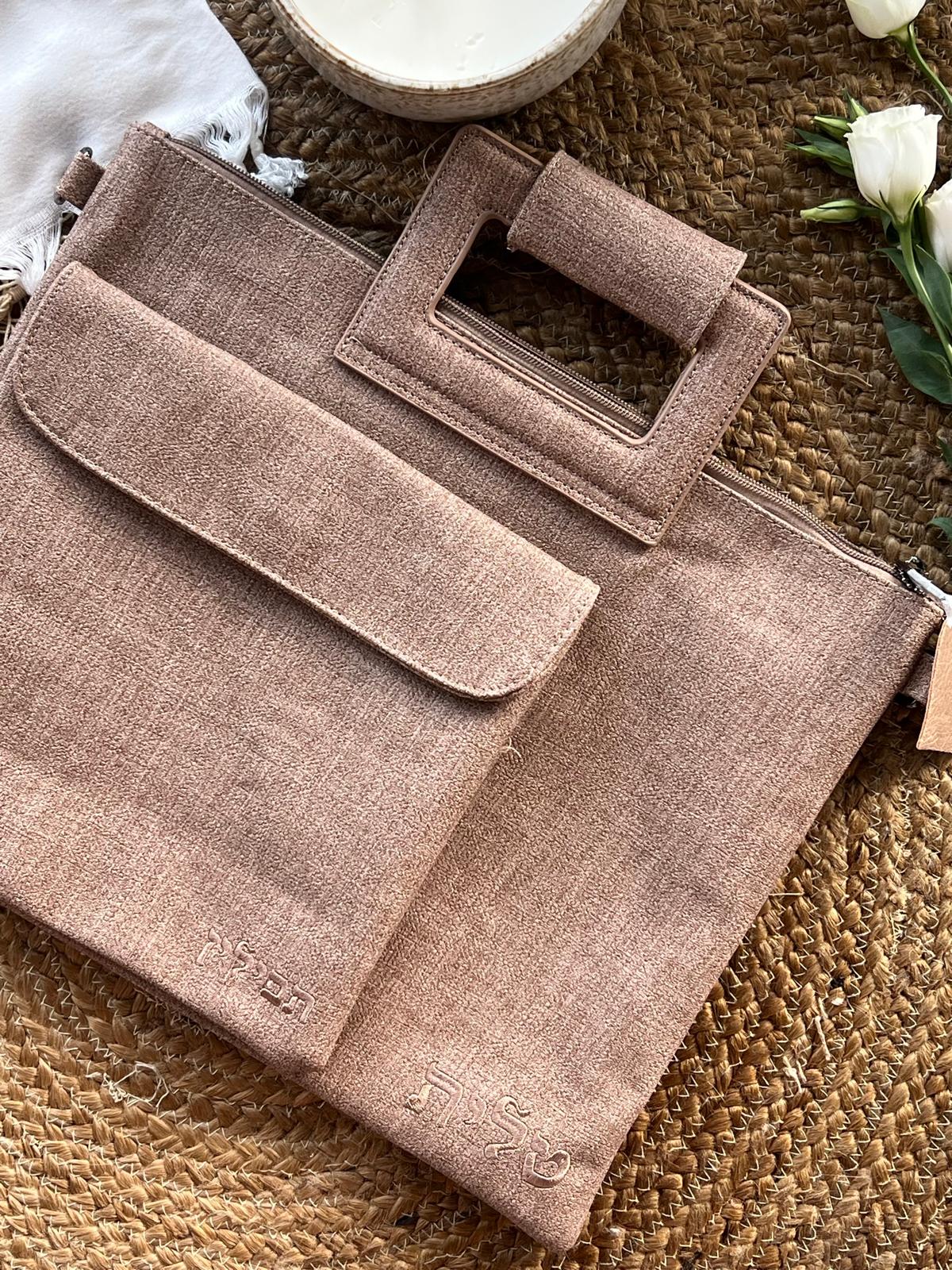 תיק טלית תפילין דגם "טוהר" - ידית