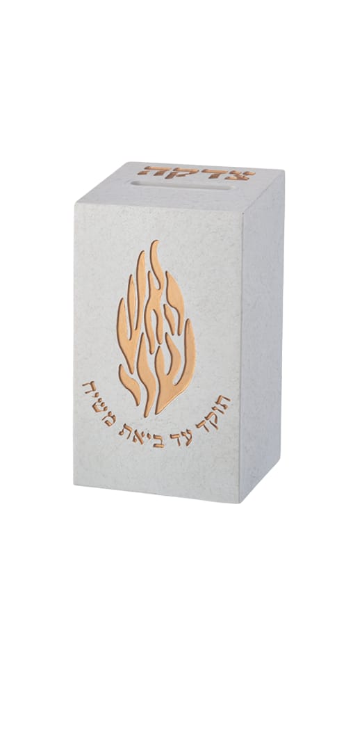 קופת צדקה פולימר האש שלי 3 גוונים 149