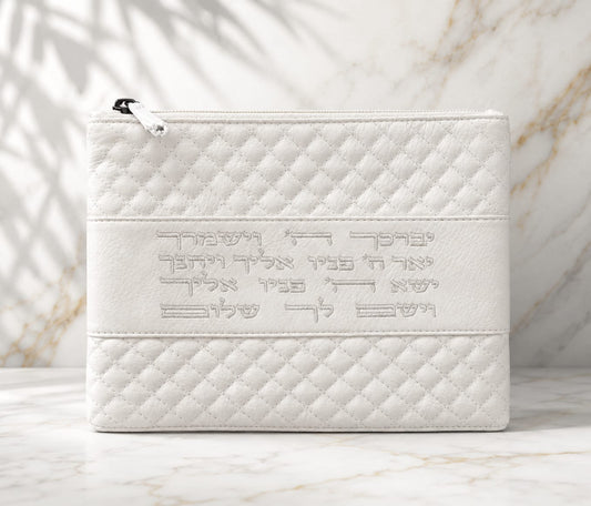 כיסוי טלית+ תיק קטן לתלתל + מספריים