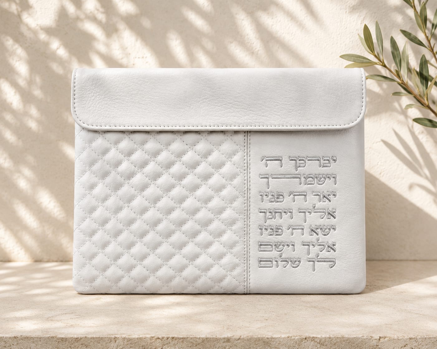 כיסוי טלית+ תיק קטן לתלתל + מספריים