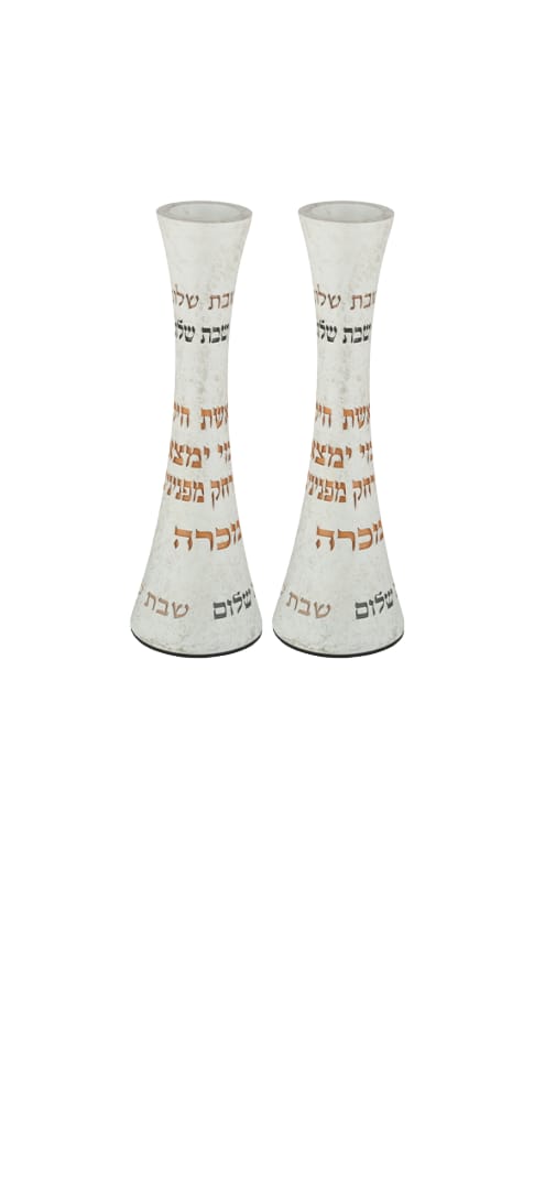 זוג פמוטים אשת חייל פולימר מהודרים